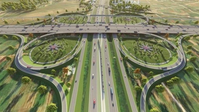 Các tỉnh, thành phố mà đường vành đai 4 đi qua
