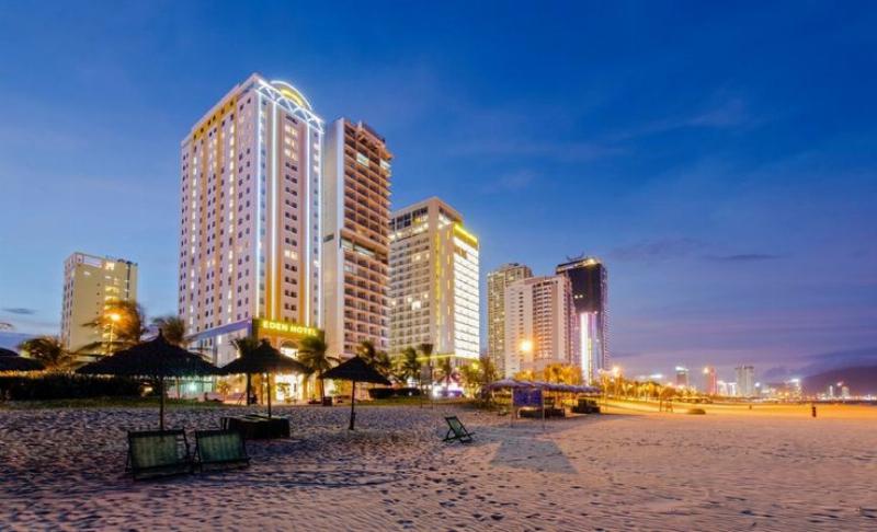 Sơ đồ kết nối của Eden Ocean View Đà Nẵng đến các điểm du lịch và tiện ích trọng yếu