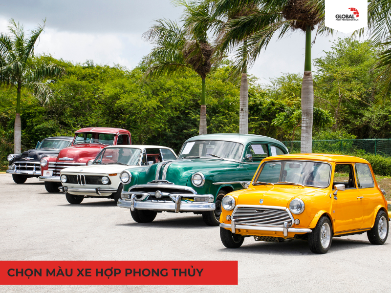 Mẹo chọn màu xe ô tô hoặc xe máy hợp phong thủy với người mệnh Thuỷ để gặp may mắn khi di chuyển