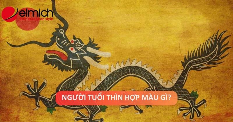 Bảng màu sắc và la bàn phong thủy tốt cho nam Canh Thìn 2000.
