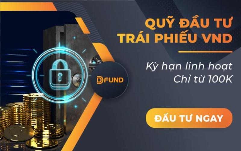 Biểu đồ tròn (pie chart) minh họa cách phân bổ 100 triệu VNĐ vào các kênh đầu tư khác nhau (tiết kiệm, quỹ mở, chứng khoán...)