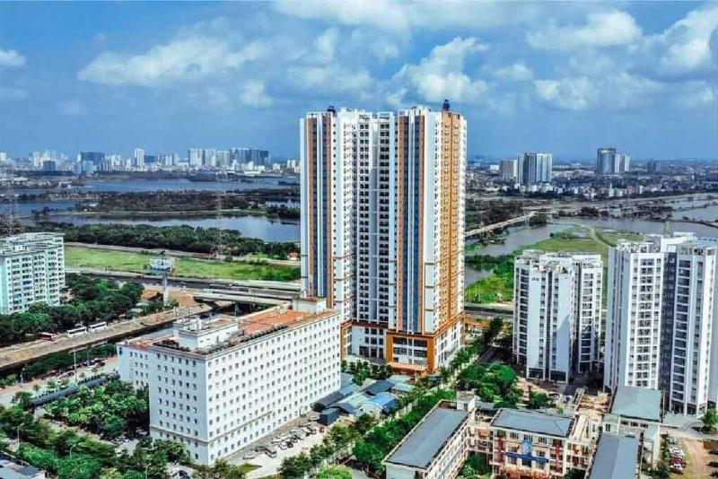 Mô phỏng thiết kế bên trong một căn hộ điển hình tại Chung cư Tứ Hiệp Plaza.