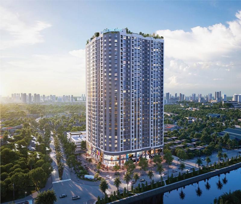 Minh họa tiềm năng tăng giá của Chung cư Tứ Hiệp Plaza dựa trên sự phát triển hạ tầng.