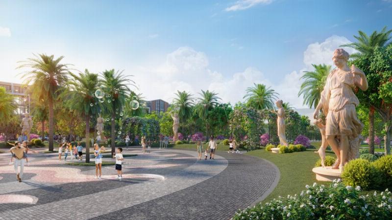 Hinh anh mot be boi noi khu cong vien nho hoac san choi tre em trong mot phan khu bat ky tai Vinhomes Ocean Park 3