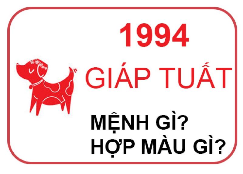 1994 là tuổi con gì, mệnh gì hợp tuổi nào, tính cách ra sao?