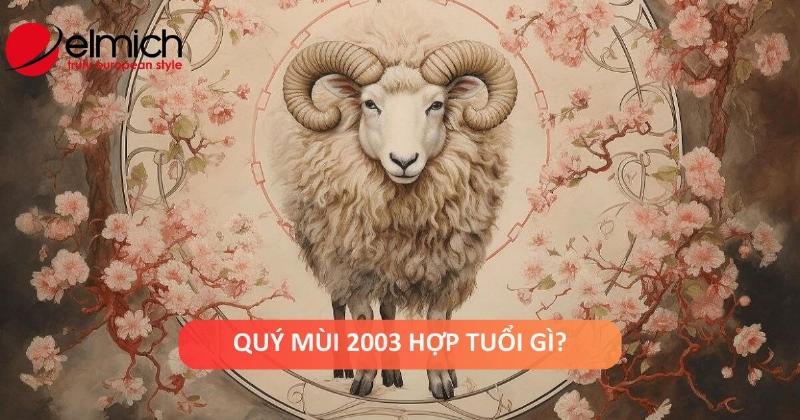 Tuổi hợp hôn nhân với người sinh năm 2003 Quý Mùi Dương Liễu Mộc.