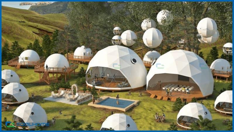 Ứng dụng nhà lắp ghép di động làm Homestay và Glamping độc đáo