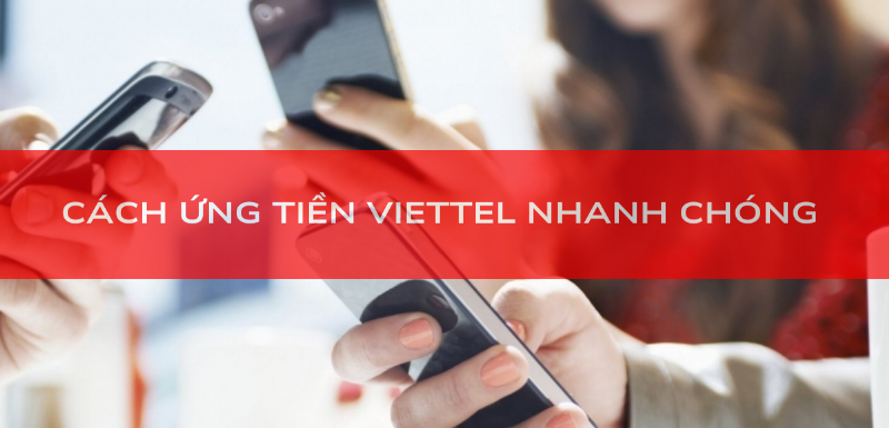 Màn hình điện thoại quay số mã USSD *911# để ứng tiền Viettel