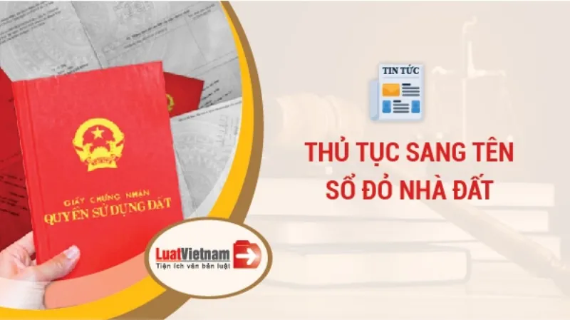 Hình ảnh một văn phòng hành chính công, biểu thị nơi làm thủ tục đăng ký đất đai và sang tên sổ đỏ.