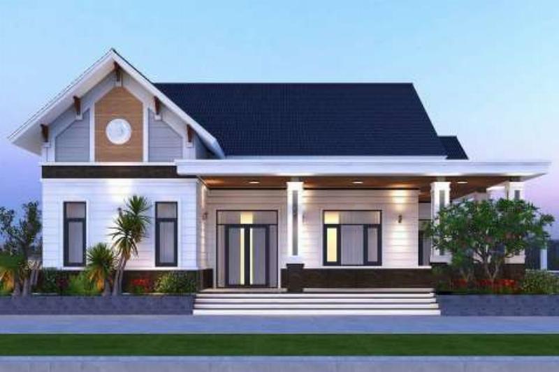 Bố trí công năng thông minh trong nhà vườn cấp 4 đơn giản