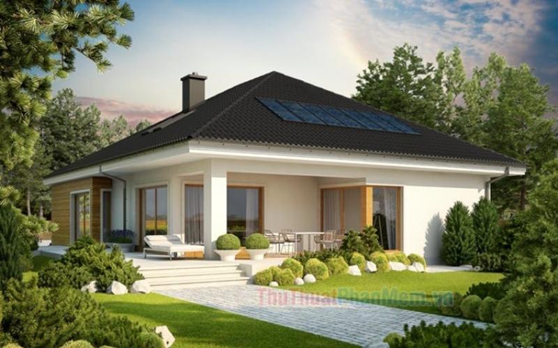 Cuộc sống gần gũi với thiên nhiên trong nhà vườn cấp 4 mang lại sự bình yên