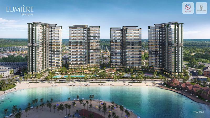 Hình ảnh một gia đình hoặc nhóm cư dân đang tận hưởng tiện ích nội khu tại Chung cư Evergreen Bắc Giang, ví dụ: đi dạo trong công viên, vui chơi tại sân chơi trẻ em, hoặc thư giãn bên hồ bơi