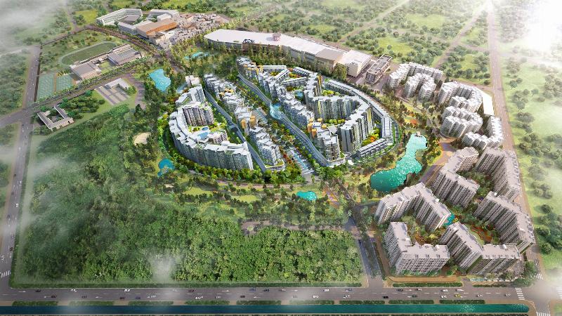 Bản đồ minh họa kết nối giao thông từ chung cư Ruby Celadon Tân Phú