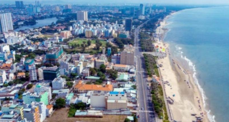 Hình ảnh một khu đô thị mới đang hình thành tại Long Thành, Đồng Nai, gần vị trí tuyến cao tốc Biên Hòa Vũng Tàu