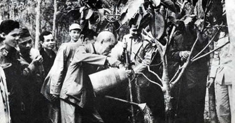 Biển báo chỉ dẫn hoặc nhắc nhở về việc giữ gìn vệ sinh, an ninh tại vườn hoa Lạc Long Quân
