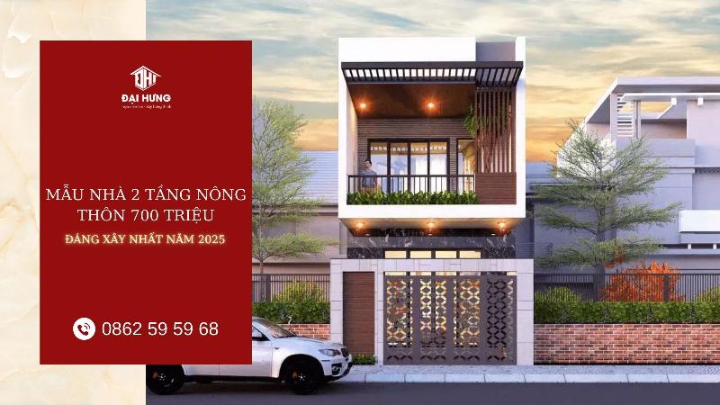 Mẫu nhà ngang cấp 4 nông thôn đẹp, chi phí hợp lý, vẫn đảm bảo thẩm mỹ và công năng