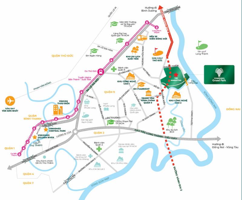 Biểu đồ thể hiện phân khúc khách hàng quan tâm đến BĐS Sông Bạch Đằng Bình Dương