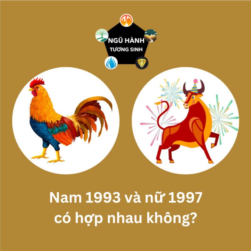 Đánh giá sự hợp tuổi nữ 1997 và nam 1993