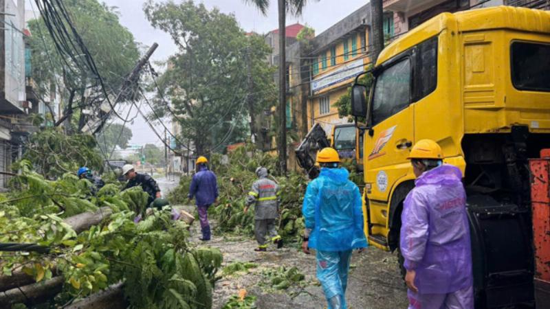 Minh họa sự cố hạ tầng Viettel, bao gồm bảo trì hệ thống và đứt cáp quang