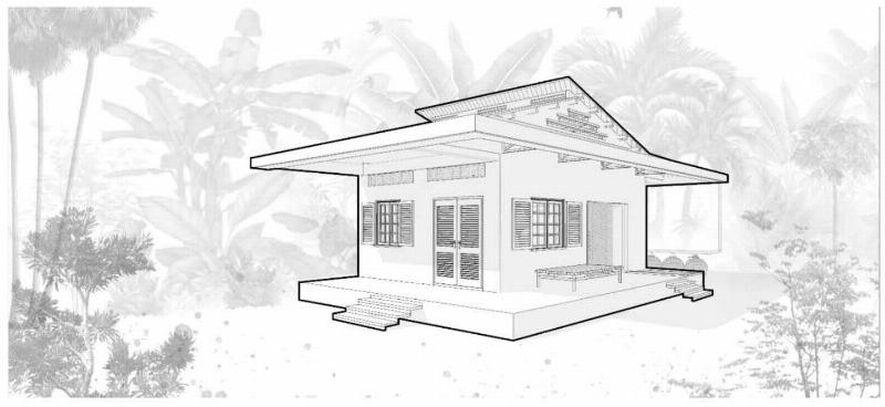 Tương lai bền vững của mô hình nhà vườn cấp 4 đơn giản