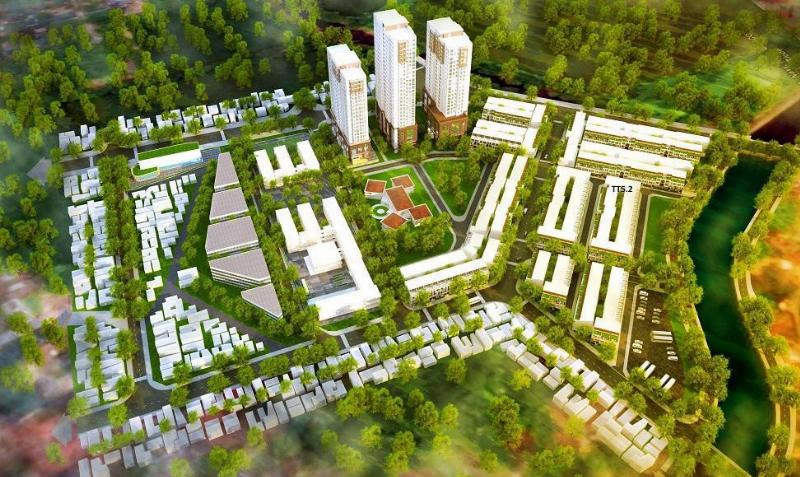 Bản đồ vị trí khu đô thị Ao Sào hiển thị các tuyến đường chính và tiện ích ngoại khu lân cận