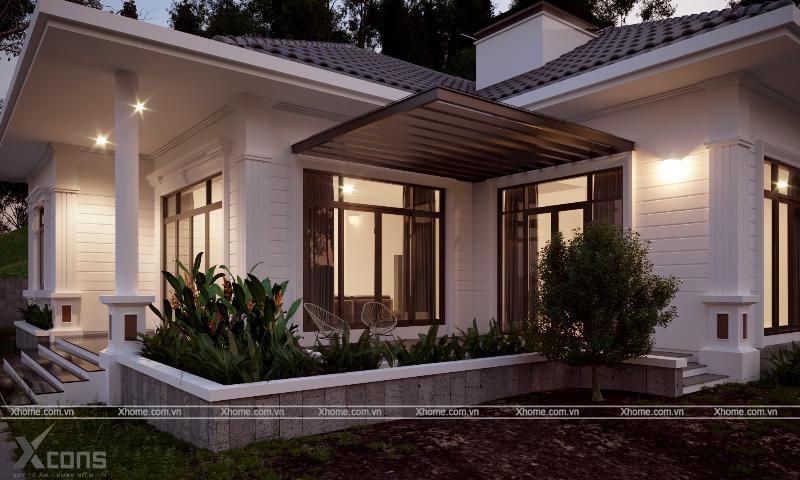 Xu hướng thiết kế tối giản và hiện đại cho nhà vườn cấp 4 đơn giản